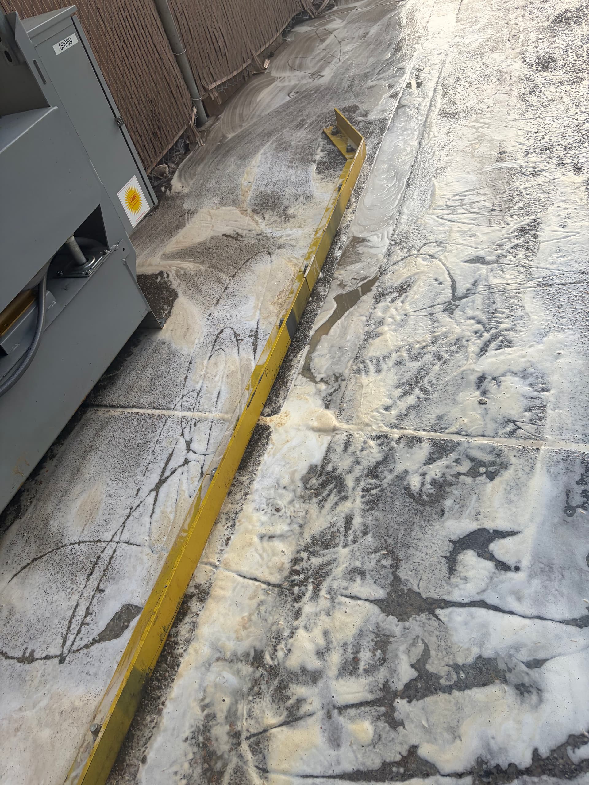 Gallery photos for Acid Wash Concrete Cleaning for a Commercial Client: Image #2