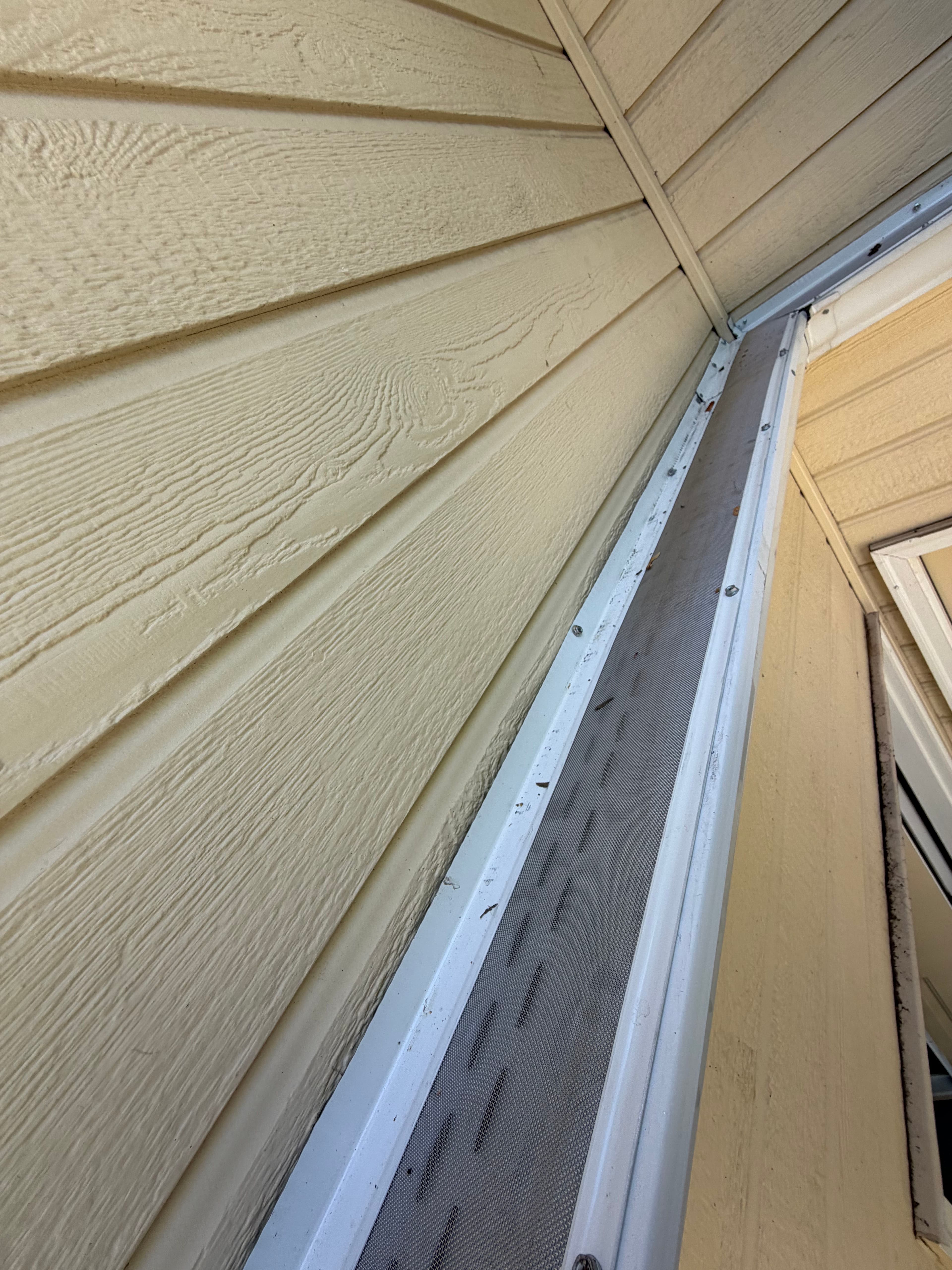 Project Stop Climbing That Ladder Every Season - Gutter Screens Fix That image