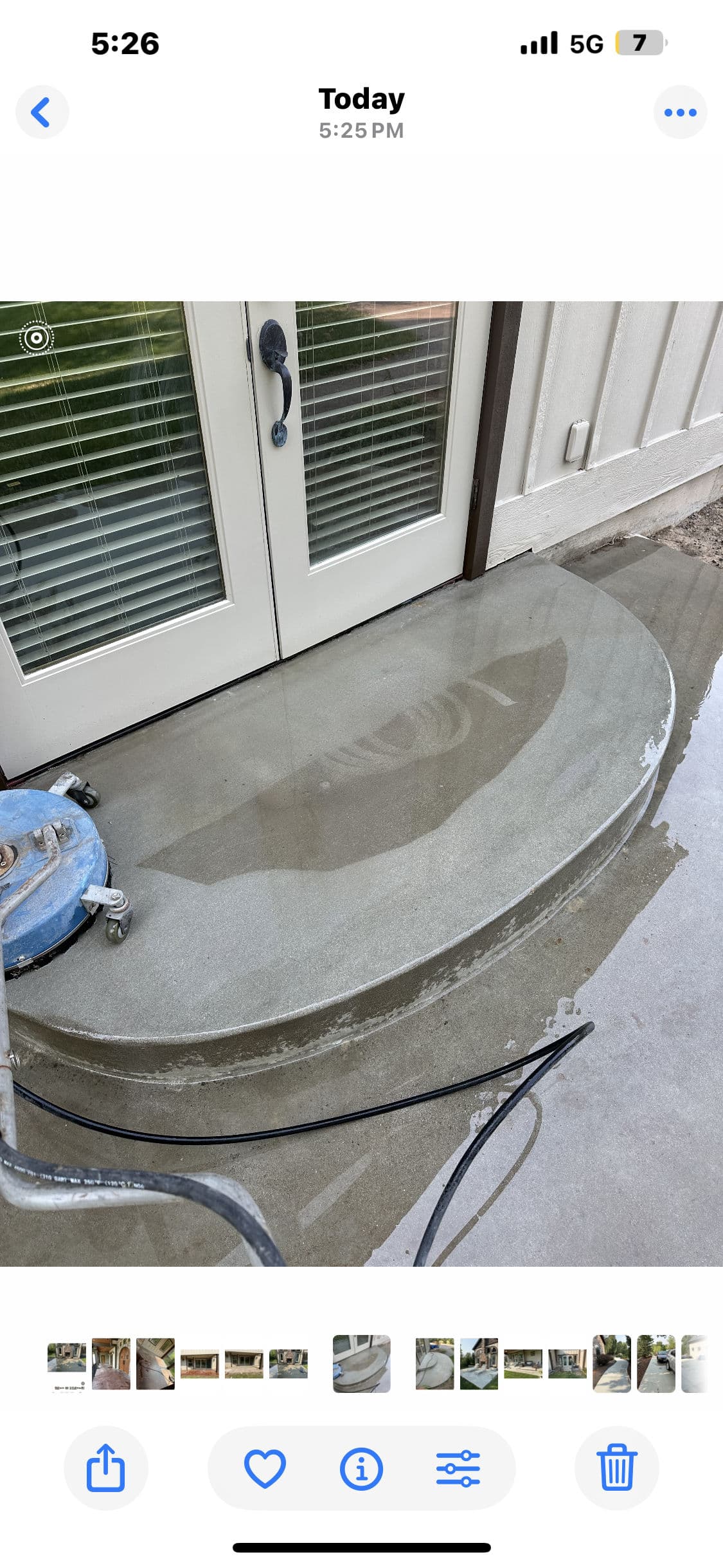 Pressure Washing Job for Spotless Patios and Walkways image