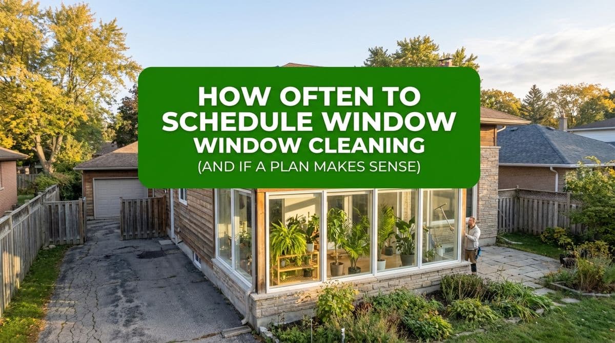 How Often to Schedule Window Cleaning (And If a Plan Makes Sense) image