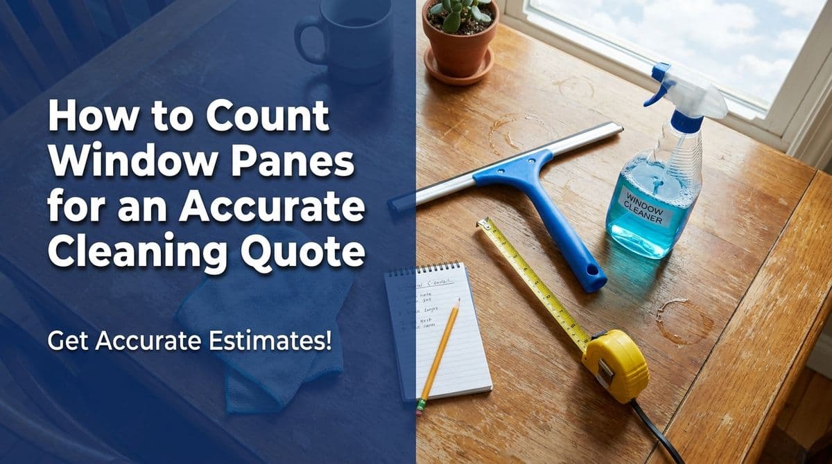 How to Count Window Panes for an Accurate Cleaning Quote image